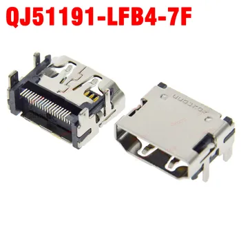 2-10 шт. HDMI-совместимый Разъем-розетка 19PIN SMT SMD 90 градусов QJ51191-LFB4-7F HDMI 19P