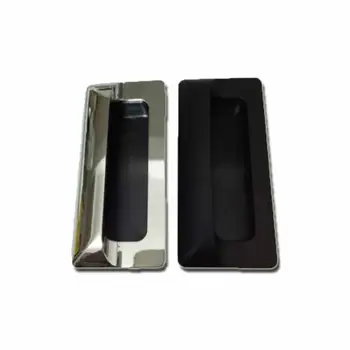 Современная черная ручка из цинкового сплава Мебельный стальной шкаф Кухонные Дверные ручки Выдвижной ящик шкафа