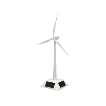 Мини-Модель Ветряной Турбины На Солнечной Энергии Мини-Солнечная Игрушка Мини-Модель Генератора Ветряной Турбины На Солнечной Энергии Ветряная Мельница