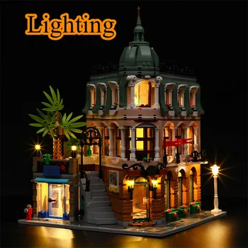 Комплект светодиодного освещения для 10297 строительных блоков бутик-отеля bricks (только светильник, без модели)