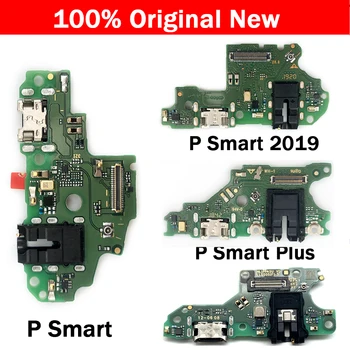 20 шт./лот для Huawei P Smart 2019 /P Smart 2021 Оригинальное зарядное устройство USB Порт для зарядки Гибкий разъем с микрозаменяемой платой