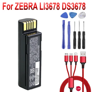 82-166537-01 Аккумулятор DS3678 3150 мАч/11.34 Втч для ZEBRA LI3678 DS3678 пистолет для сканирования QR-кода + USB-кабель + toolki
