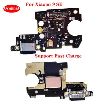 Оригинальная плата USB-зарядного устройства для XiaoMi Mi 9 SE, док-станция для быстрой зарядки, разъем для микрофона, гибкий кабель
