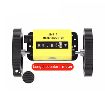 JM316 Механический измеритель длины текстильной ткани, счетчик пряжи, счетчик счетчиков