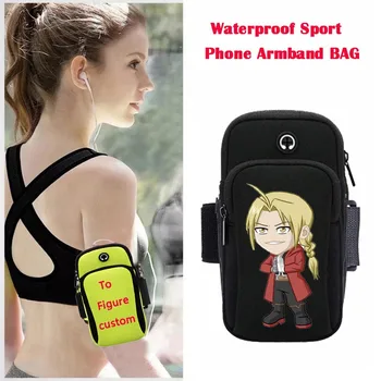 Спортивная сумка для рук на открытом воздухе, Сумка Для телефона для бега, Сумка для подростков, Спортивная Повязка для аниме, сумка для Нарукавной повязки 