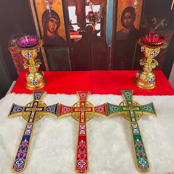 Крест Иисуса Католическое Распятие Греческая Религия Украшение Русской Православной Церкви Утварь Католический Декор крестик православный