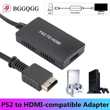 BGGQGG Кабель-адаптер, совместимый с PS2 и HDMI, Для конвертера, совместимого с PS2 и HDMI, Подходит для кабеля PS2 High Definition Link