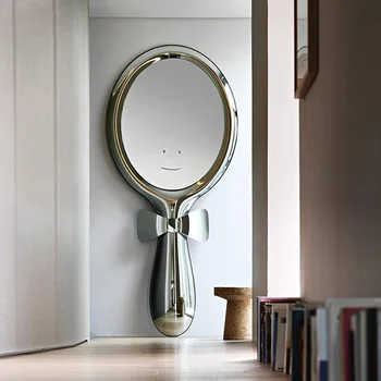 Дизайнерское зеркало для переодевания, настенное украшение, напольное зеркало, входное зеркало специальной формы