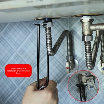X37E Ключ для слива в ванную Кран для раковины Инструменты для ремонта водопроводных труб Шестигранный ключ