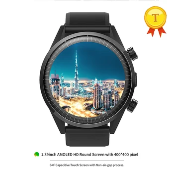 Хорошо продаваемые смарт-часы с круглым экраном AMOLED HD 1,39 дюйма с разрешением 400*400 пикселей и поддержкой 5-мегапиксельной камеры 620 мАч smartwatch наручные часы