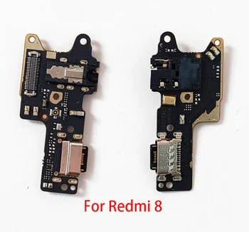 10 шт. Для Redmi 8 8A 9 9A 9C Примечание 8 9 Pro 10 5G 10X USB Док-станция Для зарядки Порты и Разъемы Разъем для Зарядки Плата Гибкий Кабель