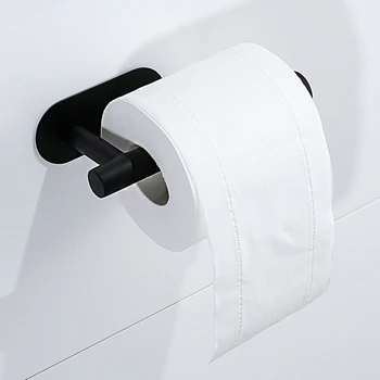 Держатель для бумажных полотенец из нержавеющей стали 304 Держатель для рулонной бумаги Держатель для туалетной бумаги Без дырокола Ванная Комната Туалет Полка для хранения в ванной комнате