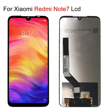 Для Xiaomi Redmi Note 7 Note7 ЖК-Дисплей Сенсорный Экран В Сборе ЖК-Дигитайзер Детали Сенсорного Экрана + 10 точек касания Бесплатная Доставка