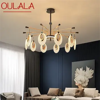 OULALA Nordic LED Люстра Светильники Креативный подвесной светильник Home для украшения гостиной
