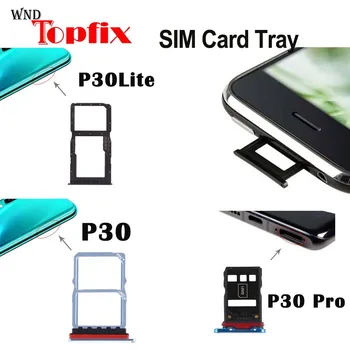 Для Huawei P30 Держатель Лотка Для SIM-карт P30 Lite ProMicro SD Слот Адаптер Для Huawei P30 Pro Запасные Части Для Лотка для Sim-карт