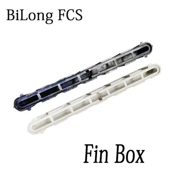 Аксессуары для лонгборда BiLong FCS new Fin Box 10,5-дюймовый Черно-белый нейлон плюс Волокнистый материал Single Fin Box US Box