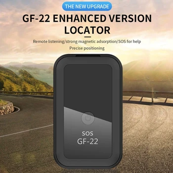 360 Гц/С Автомобильный GPS-Трекер GF22 С Сильным Магнитным Небольшим Устройством Отслеживания Местоположения WiFi, LBS, AGPS SMS Locator Поддержка 32 гб TF Карты