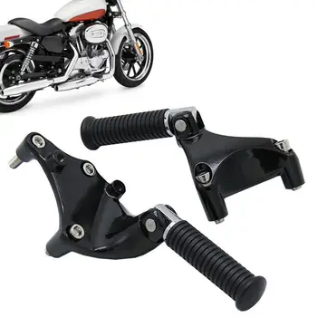 Задние Подножки Мотоцикла Практичные Подставки Для Ног Педали Опорная Планка Модификация Аксессуаров Для Harleys Для XL883 1200