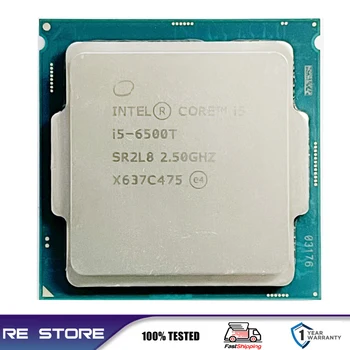Используемый Четырехъядерный Четырехпоточный процессор Intel Core i5 6500T 2,5 ГГц 6M 35W LGA 1151