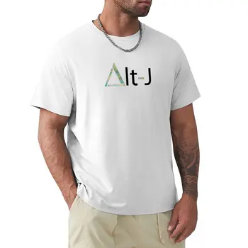 Футболка с логотипом Alt-J Band, блузка, рубашки с кошками, забавная футболка fruit of the loom, мужские футболки