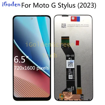 6,5-дюймовый для Motorola Moto G Stylus 2023 ЖК-дисплей с сенсорным цифровым преобразователем в сборе для Moto G Stylus 2023 LCD