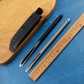 Практичная нескользящая ручка с фиксированным лезвием чайный набор Кунг-фу нож лом чайная игла Пуэр открытый EDC ручной инструмент для выживания