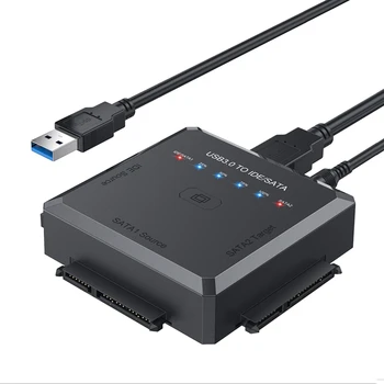 Адаптер SATA-USB, кабельный конвертер USB 3.0 в IDE/SATA 3 для адаптера жесткого диска 2,5 3,5 HDD SSD.