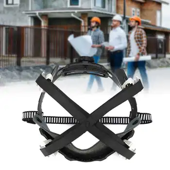 Защитный шлем с защитой подвески с храповиком Регулируемая вставка Подходит для всех шлемов из ABS и PE Замена подвески для шляп