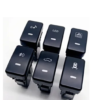 Передняя противотуманная фара багажника автомобиля Музыкальная кнопка мониторинга Радарного переключателя для Honda Fit Civic Odyssey CRV 2007 2008 2009 2010 2011 2012 2013