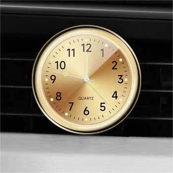 Электронные часы, устанавливаемые на автомобиль, кварцевые часы, центральное управление выходом воздуха из автомобиля, мини-часы, светящиеся цифровые электронные часы