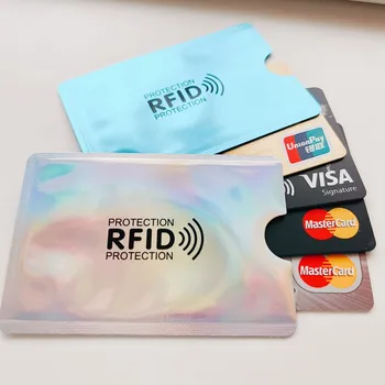10-кратный держатель для блокирующих RFID-карт - экранирует сигнал NFC для защиты информации о вашей кредитной карте Quick Pass
