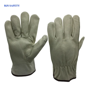 Мужские защитные рабочие перчатки из свиной кожи, рабочие сварочные перчатки, защитные Садовые спортивные МОТО-износостойкие перчатки 4022