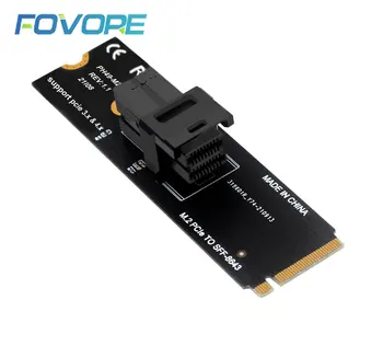 Адаптер U.2 к M.2 - для 1 X SSD-накопителя U.2 PCIe NVMe - Хост-интерфейс M.2 PCIe X4 - SSD-накопитель U.2 - Адаптер M.2 PCIe - Накопитель U.2 SFF8643