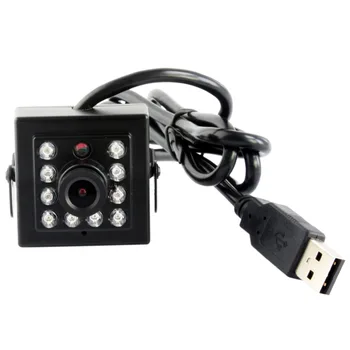 ELP 1080P CMOS OV2710 6-миллиметровый объектив IR CCTV ночного видения мини-веб-камера для Android Linux Windows Mac OS