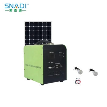 Комплект продуктов для контроллера солнечной батареи постоянного переменного тока, Портативный генератор мощностью 50 Вт, Домашние энергетические системы