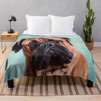 Фланелевое одеяло для собаки ротвейлера, подарок для любителя собак, легкие пледы для путешествий на самолете, покрывало размера 