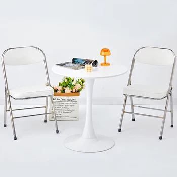 Круглый обеденный стол в скандинавском стиле, белый, Небольшой, для кемпинга, Роскошный Современный Туалетный столик для офиса, журнальные столики для макияжа, Мебель Jantar