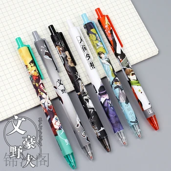 Японская аниме-игра Bungo Stray Dogs Серии 0.5 Нейтральная ручка Водяная Ручка Пуля Углеродная ручка студенческие канцелярские принадлежности офисные аксессуары