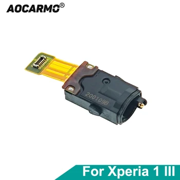 Aocarmo Для Sony Xperia 1 III X1iii Разъем Для наушников Разъем Для наушников Аудио Гибкий Кабель Запасная Часть