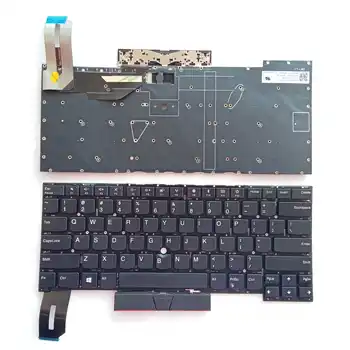 Новый американский английский для IBM Thinkpad T490S T495S T14S NoBacklight Black с клавиатурой для ноутбука NoWith Point Stick
