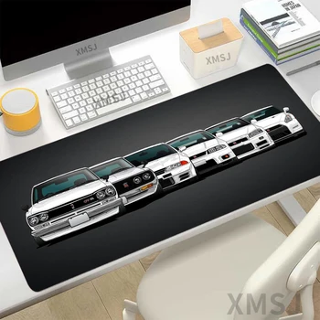 Автомобильный Черный Фон Арт Игровой Коврик Для Мыши Ноутбуки Игровые Аксессуары Ковер Противоскользящий Большой Коврик Для Мыши Xxl PC Gamer Keyboard Pad