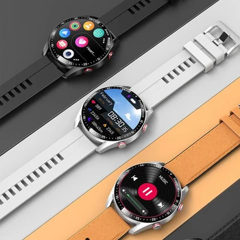 2023 Новые смарт-часы с Bluetooth-вызовом, мужские водонепроницаемые спортивные фитнес-трекеры, погодный дисплей, мужские умные часы для телефона Xiaomi Huawei