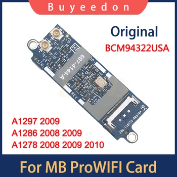 Оригинальный Ноутбук A1278 Bluetooth wifi Airport Card BCM94322USA Для Macbook Pro 13