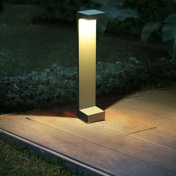 Современная уличная водонепроницаемая светодиодная лампа для газона, лампа для внутреннего двора, лампа для травы в саду виллы, дорожное освещение в общественном парке, Ландшафтная лампа