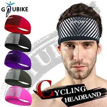 GTUBIKE, впитывающая пот повязка на голову для велоспорта, Спортивная повязка на голову для мужчин, женщин, занятий йогой, фитнесом, повязки на голову для волос, защита от пота