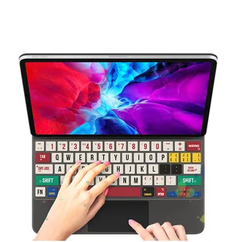 2021 Новый чехол для Apple ipad Pro Magic Keyboard Film 12,9-дюймовый протектор клавиатуры планшета Пылезащитный Водонепроницаемый Силиконовый мягкий