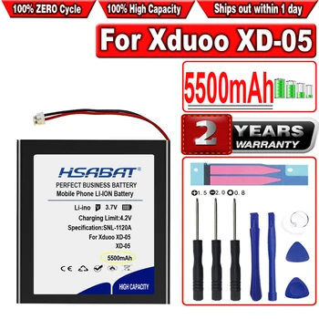 Аккумулятор HSABAT емкостью 5500 мАч для Xduoo XD-05