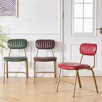 Дизайнерские обеденные стулья для кухни в скандинавском стиле, Мобильная гостиная, Офис, Индивидуальное обеденное кресло для отдыха, мебель Cadeiras De Jantar ZY50CY