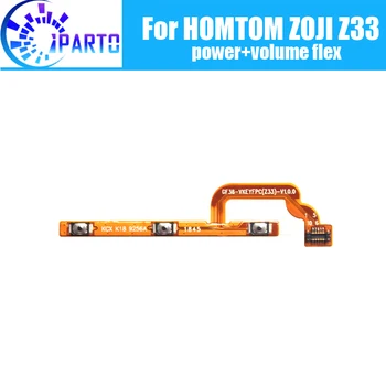 Гибкий кабель Боковой Кнопки HOMTOM ZOJI Z33 100% Оригинальные запчасти для Гибкого Кабеля Кнопки Питания + Регулировки громкости для HOMTOM ZOJI Z33