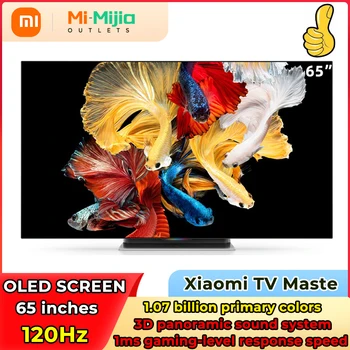 Xiaomi Mi TV Master 65-дюймовый OLED-экран с высокой частотой 120 Гц, скорость отклика игрового уровня 1 мс, Dolby Vision Atmos Bluetooth 5.0